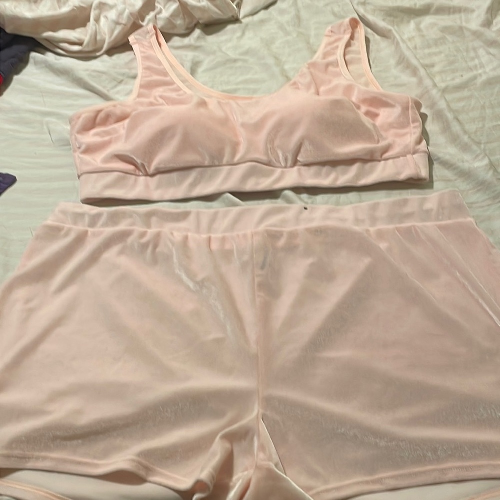 Torrid bra and shorts set 3x both